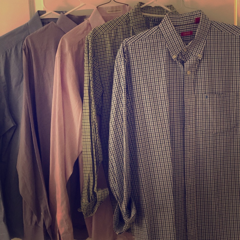 Button downs sold separately or together!